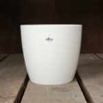 BRUSSELS ROUND WHITE 18CM - Willowave